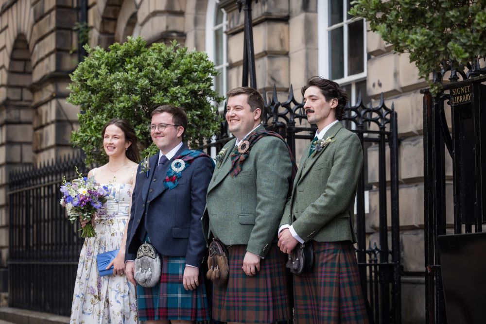 Signet Library, gay wedding, Edinburgh First Light Photography